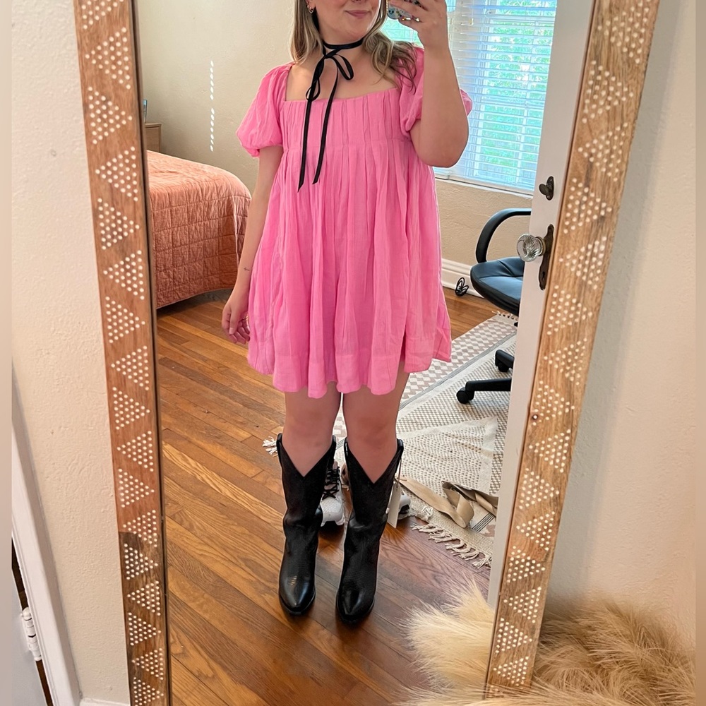 Free people Marina Mini pink dress
